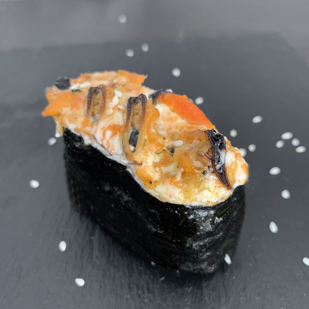 Гункан запеченные суши рецепт фото 47