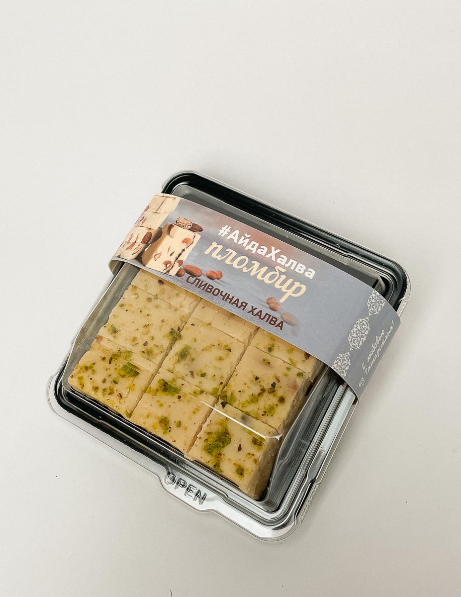 Купить халву АйдаХалва 200 гр. со вкусом Пломбир за 350 руб.