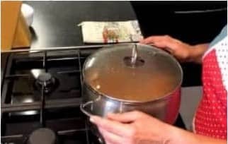 Приготовление салата из баклажанов с помидорами и болгарским перцем: шаг 6