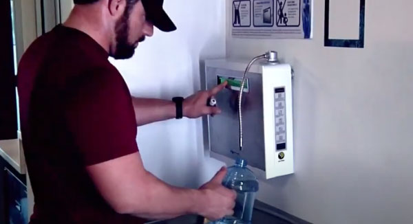 Скорейшее восстановление спортсмена ионизатором воды