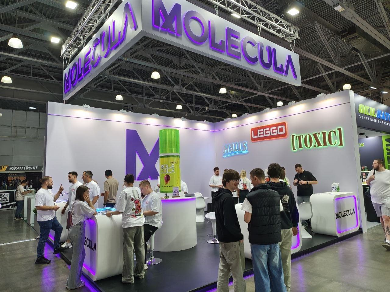 Стенд MOLECULE на Vape Club Show 2026