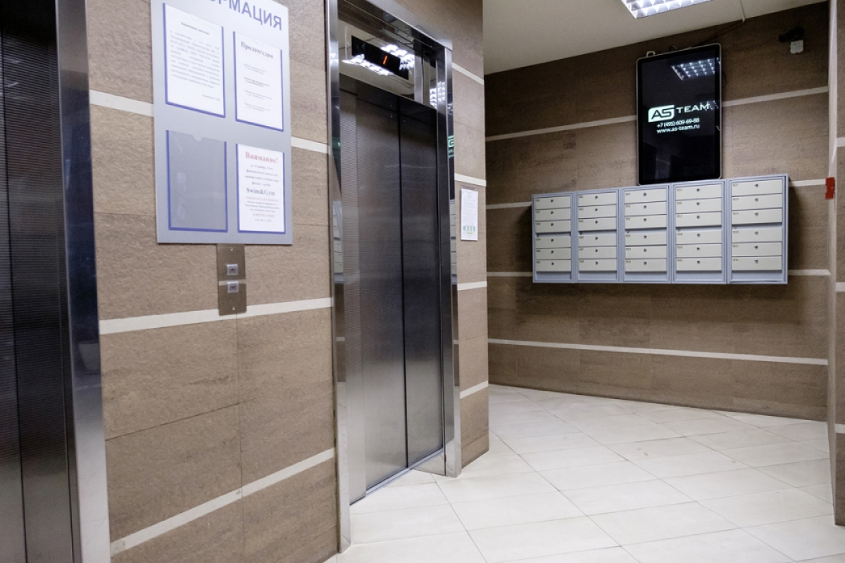 Экран в жилом комплексе