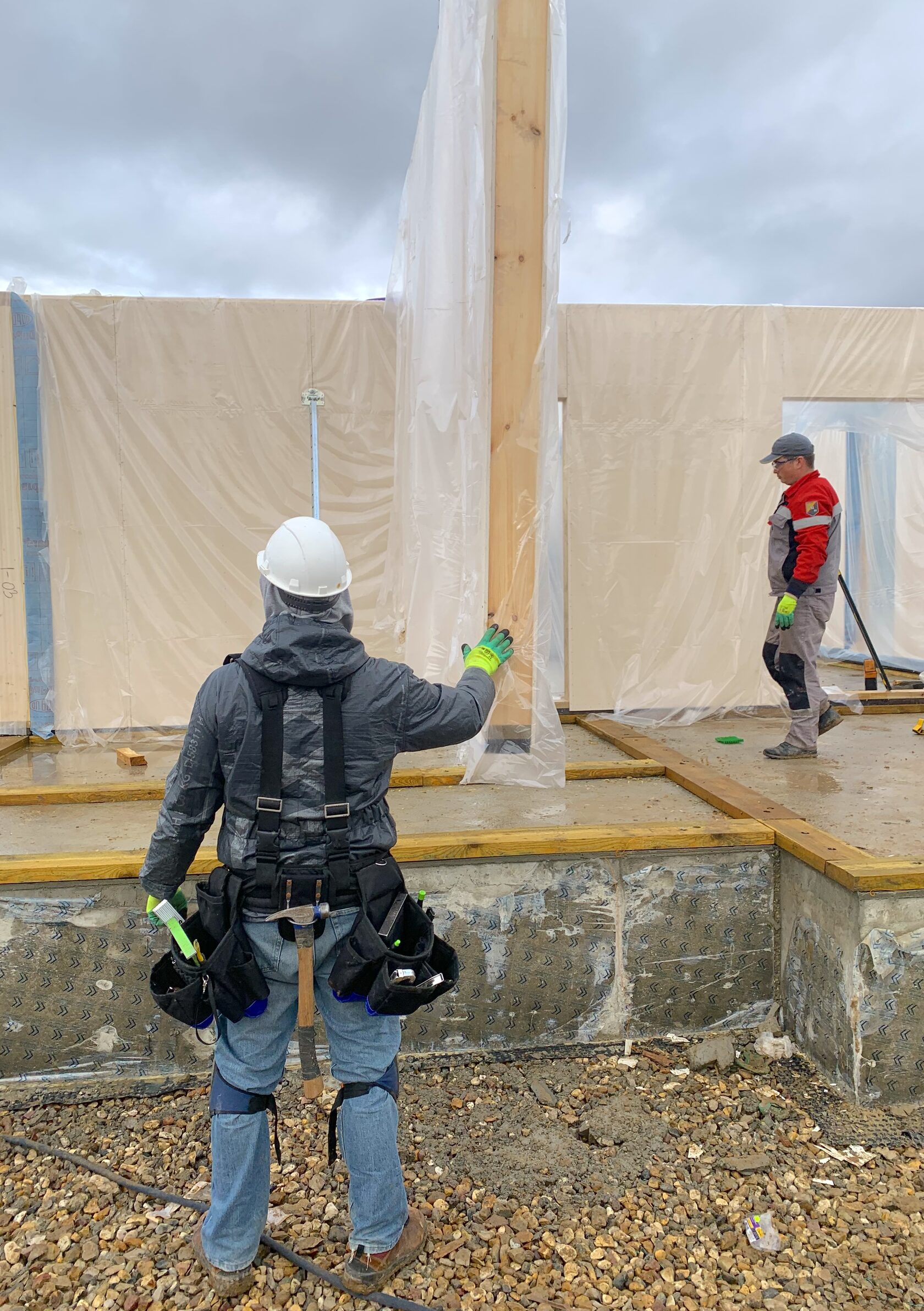 Строительство на открытой площадке