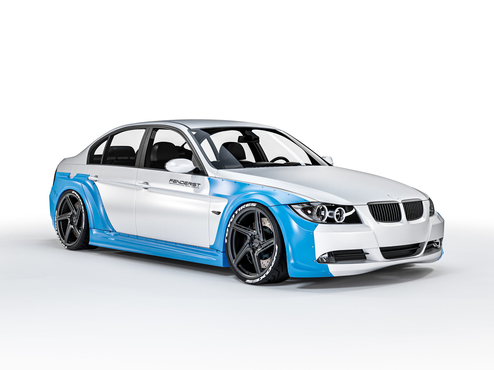 UrbanR fender flares set / widebody kit BMW E90 20062010