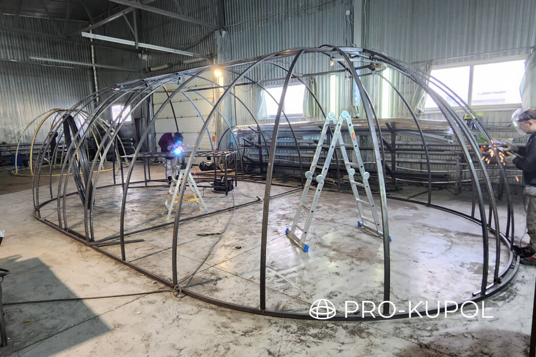 Производитель купольных беседок в г. Подольске