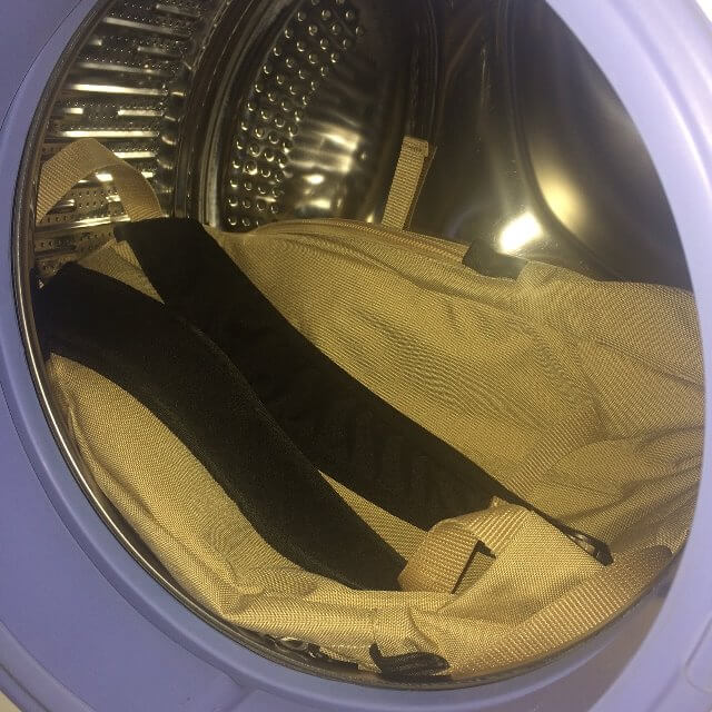 Рюкзак в стиральной машине