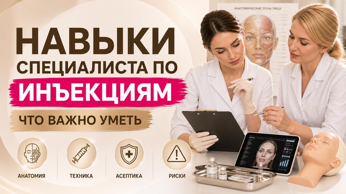 Какие навыки нужны специалисту по инъекционной косметологии