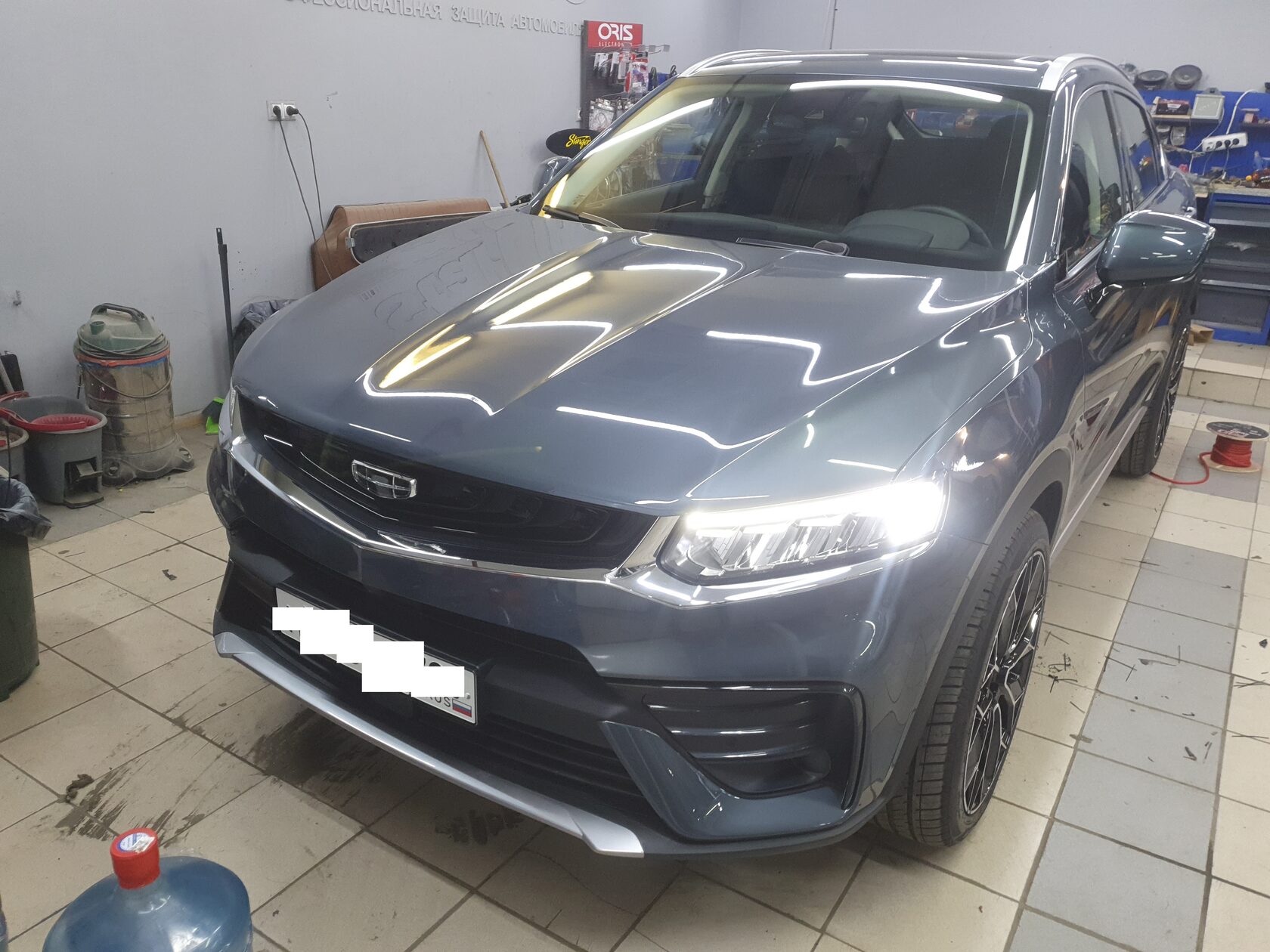 автозвук geely tugella