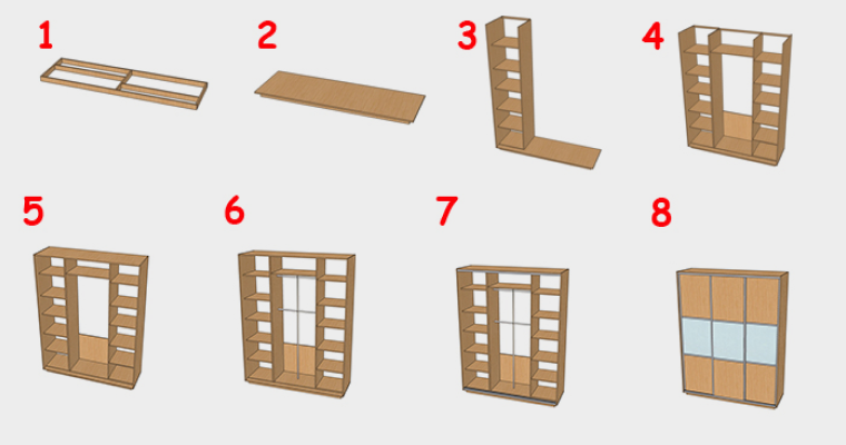 Инструкция по сборке мебели