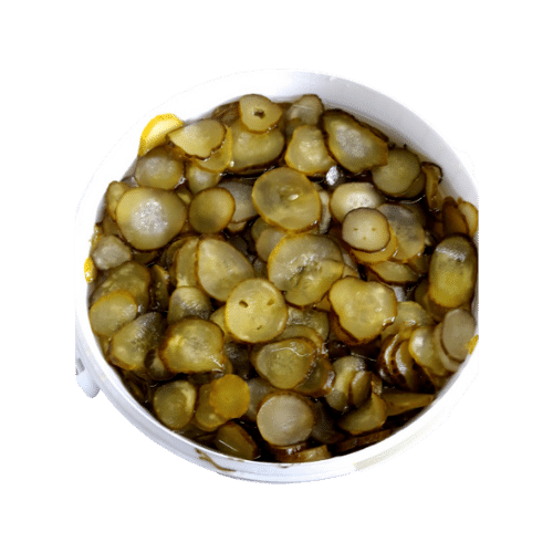 Огурцы резанные Посольские 4 кг.