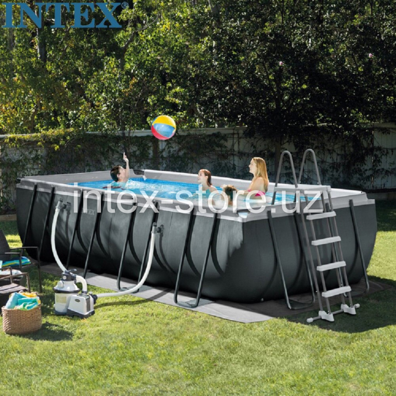 Купить каркасный бассейн 549×274×132 см 17203 л Intex 26356 в Ташкенте