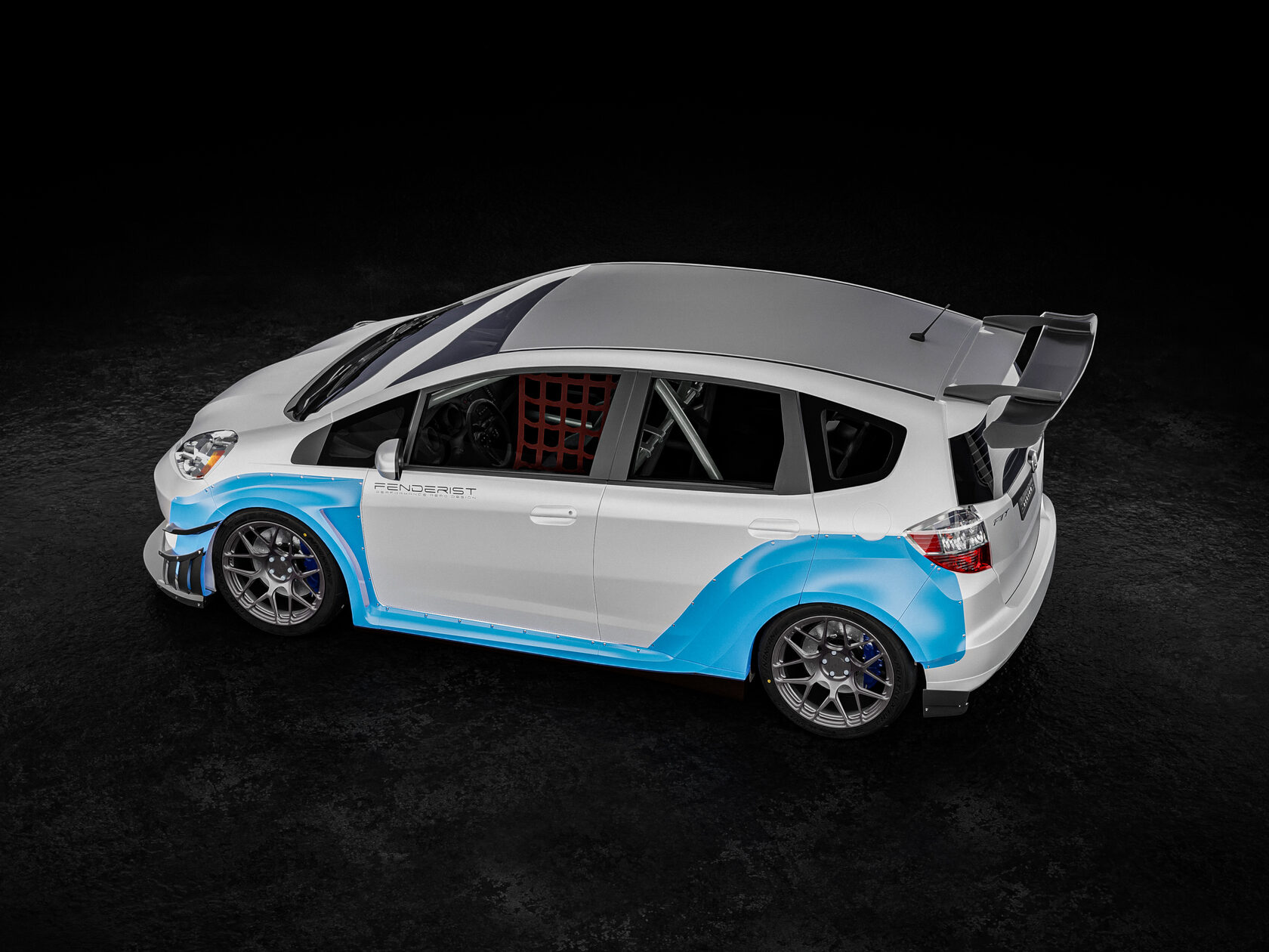 FENDERIST SPEC S FULL FENDER FLARES SET / WIDE BODY KIT HONDA FIT