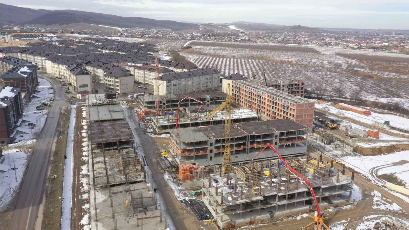 ЖК «Наследие» Нальчик, январь 2025