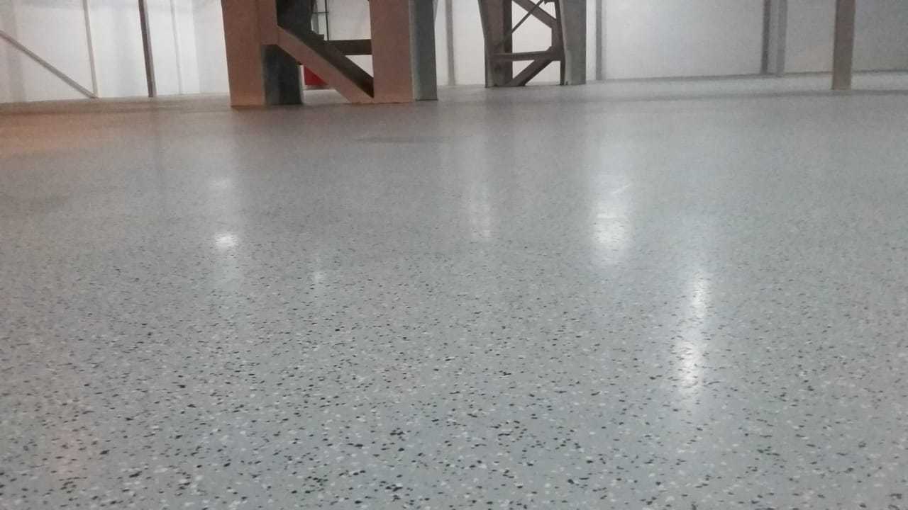 Промышленный наливной пол