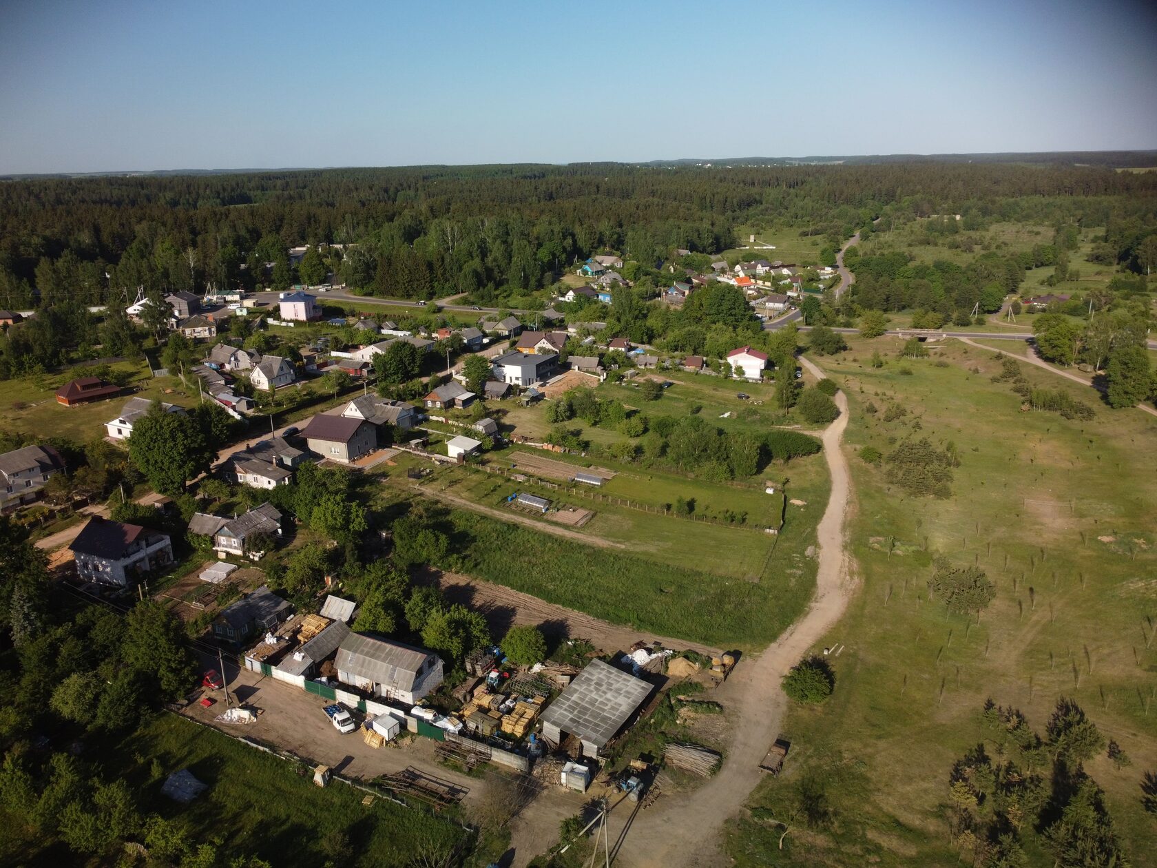 Деревня Юхновка Минский район