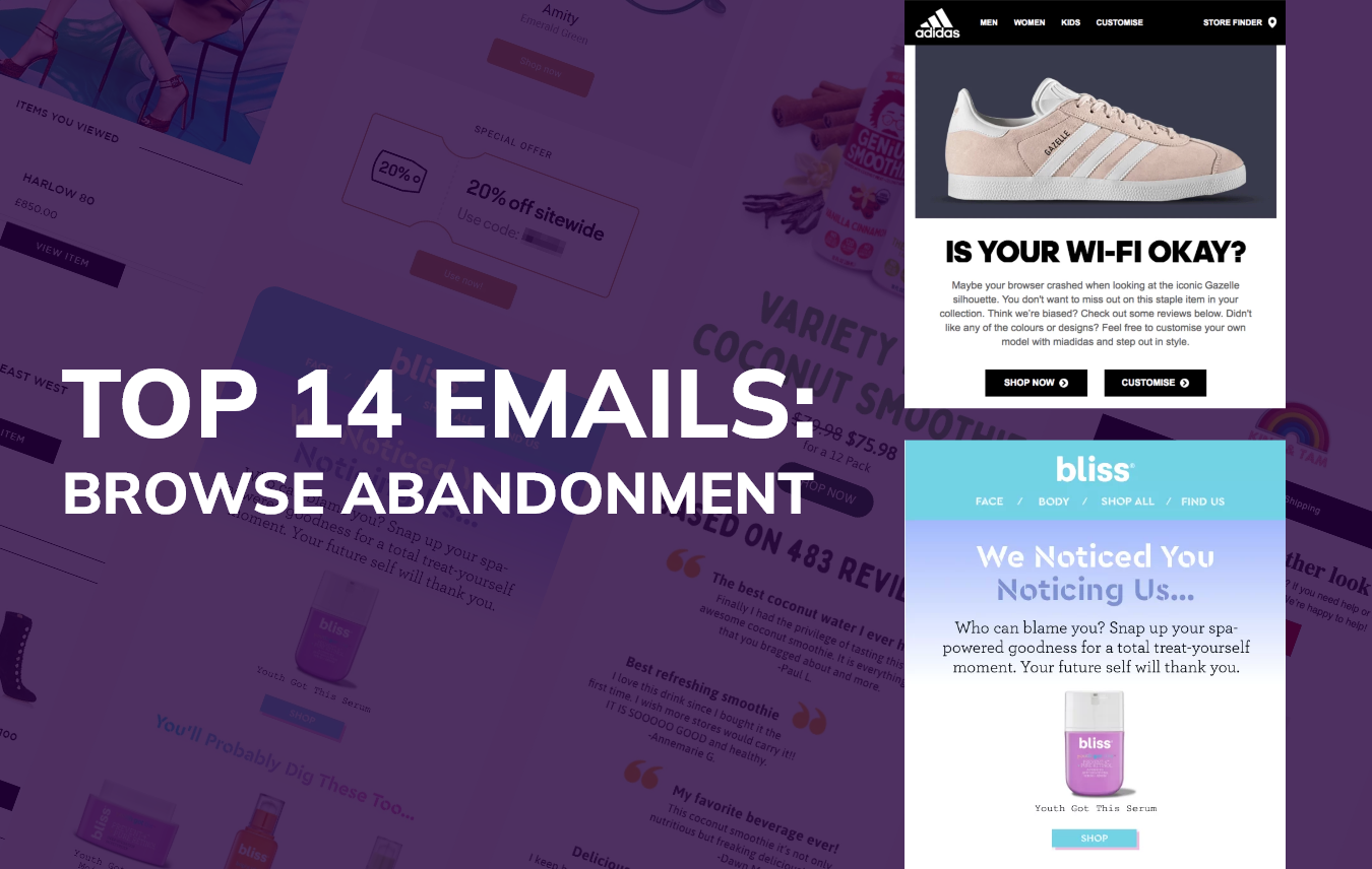 14 Best Browse Abandonment Emails