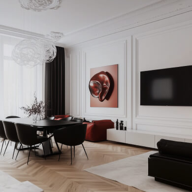 Интерьер в минималистичном стиле