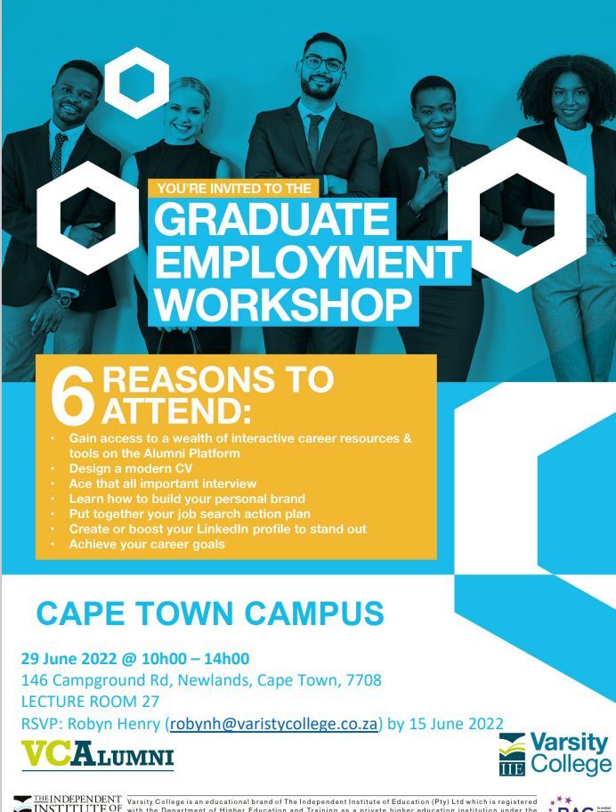 Rise SA at GEW at Varsity College