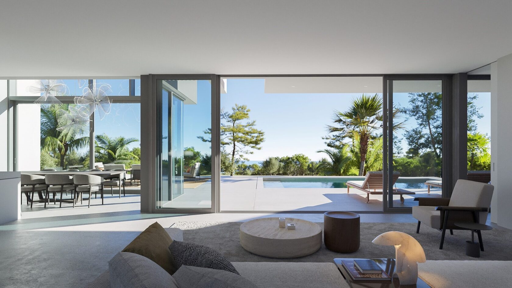 Aiva Homes Luxury villas interior of living room