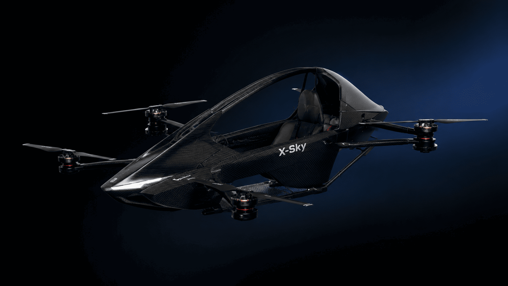 Пилотируемый дрон X-Sky