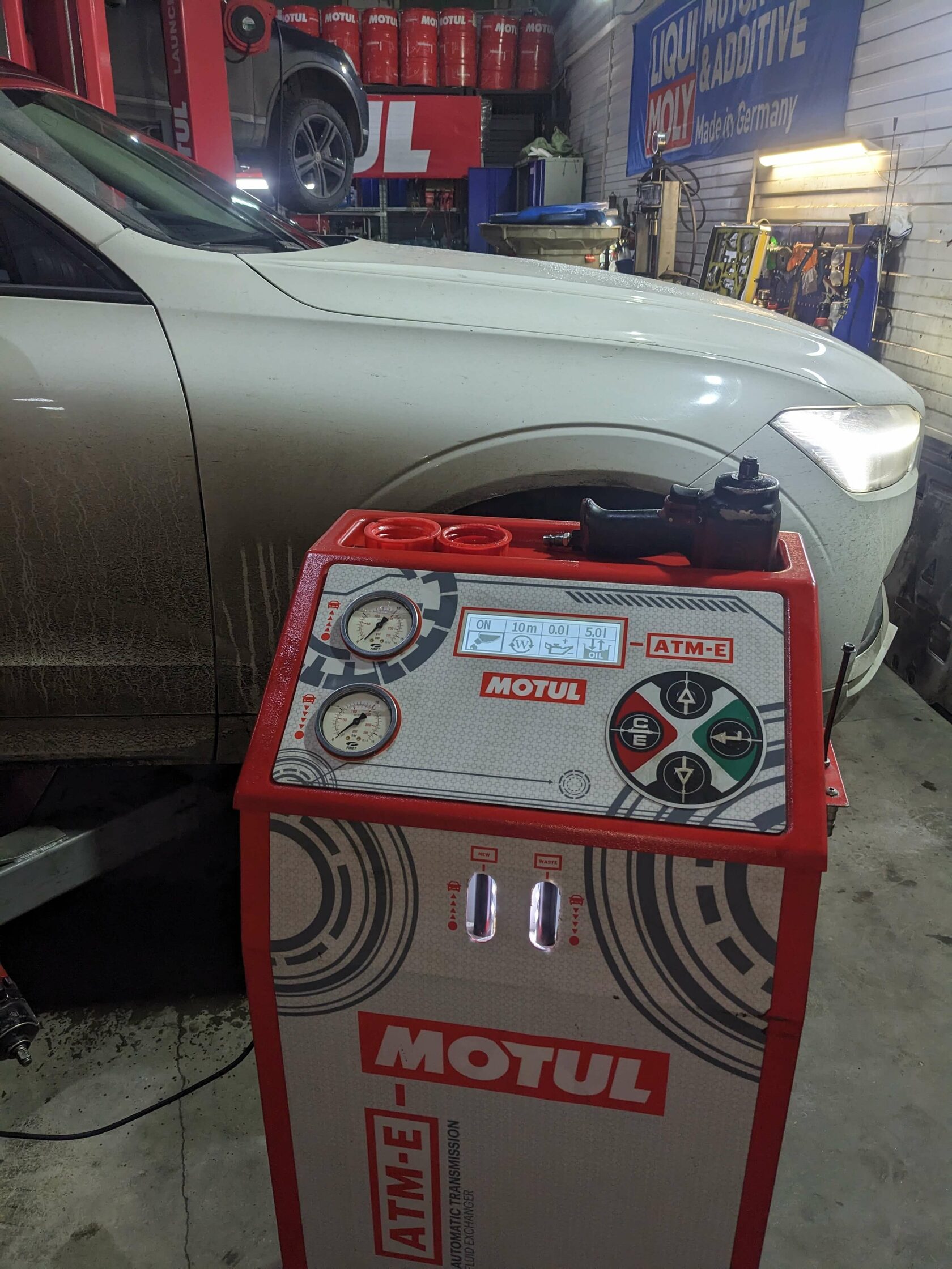 Установка Motul Evo для АКПП Volvo