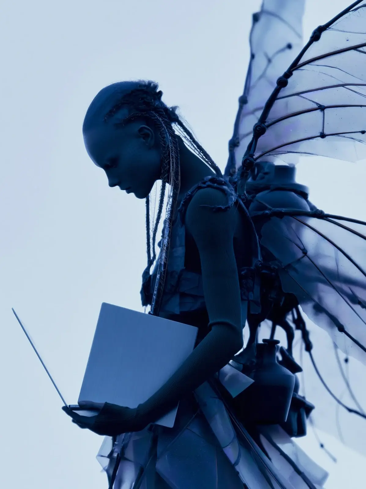 Winged character — вариант 3