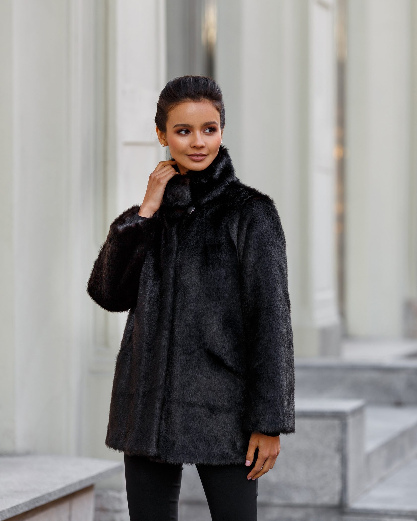 Faux fur sam logan