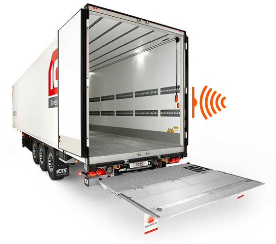 Door opening sensor GLONASS