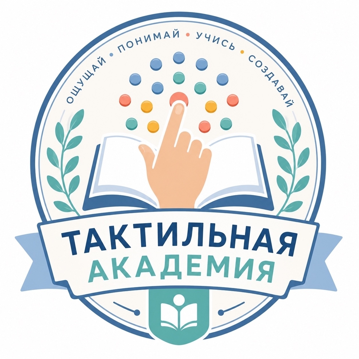 Логотип Тактильная академия