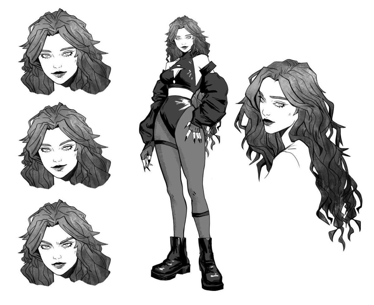 [Comic Development] Suvi Character Concept