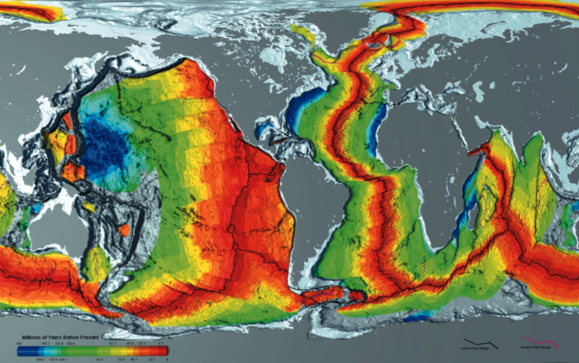 Где найти ГИС - данные тектонических плит