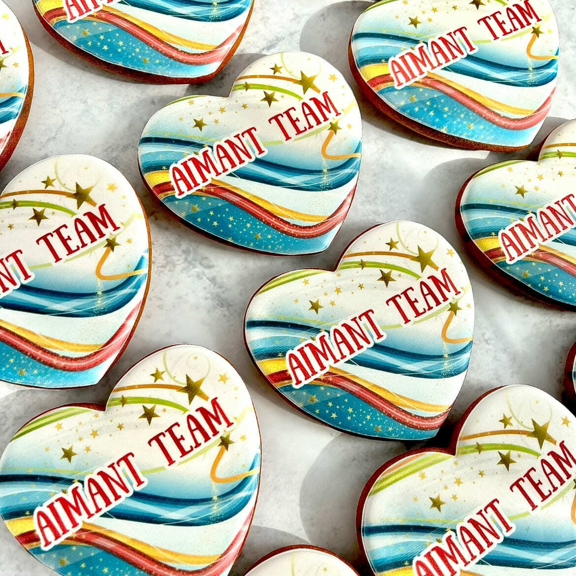 Пряники с напечатанным логотипом