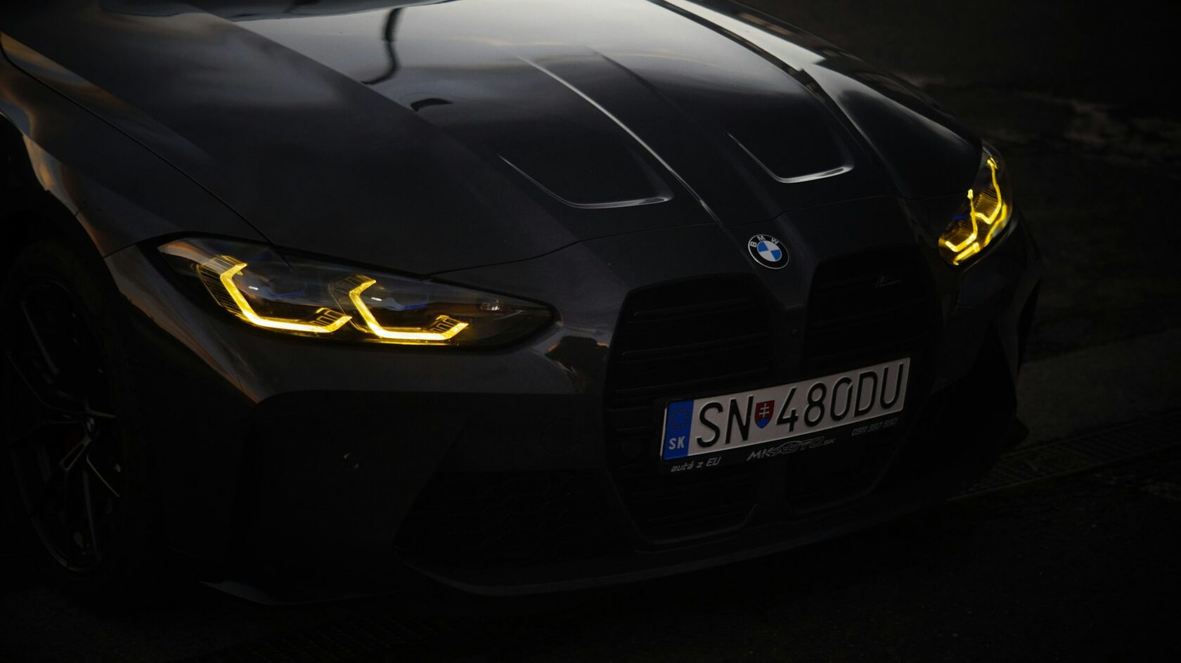 Светодиодная оптика BMW G-серии — детальный вид на фару