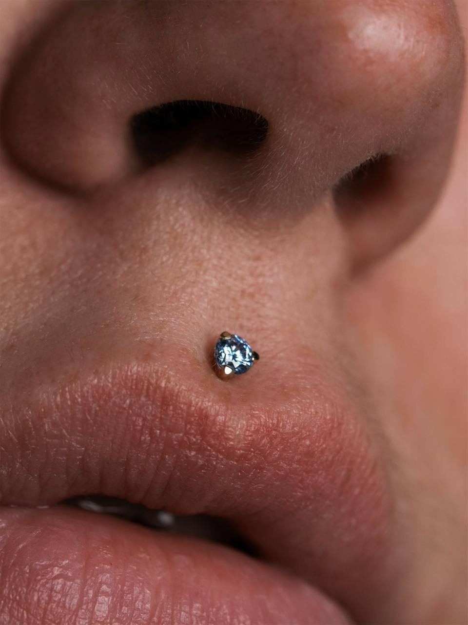 Пирсинг медуза вариант