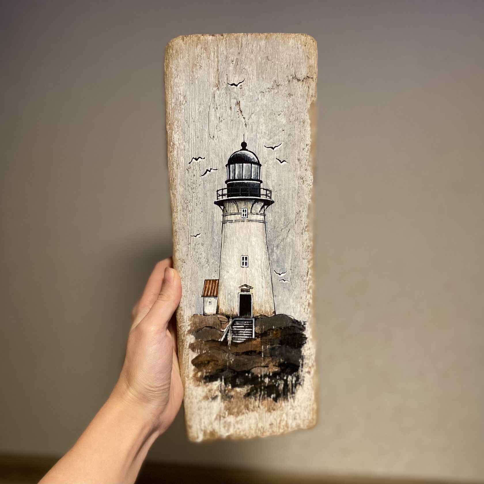 Купить модель светильника маяка — декоративные ночники маяков из дерева ...