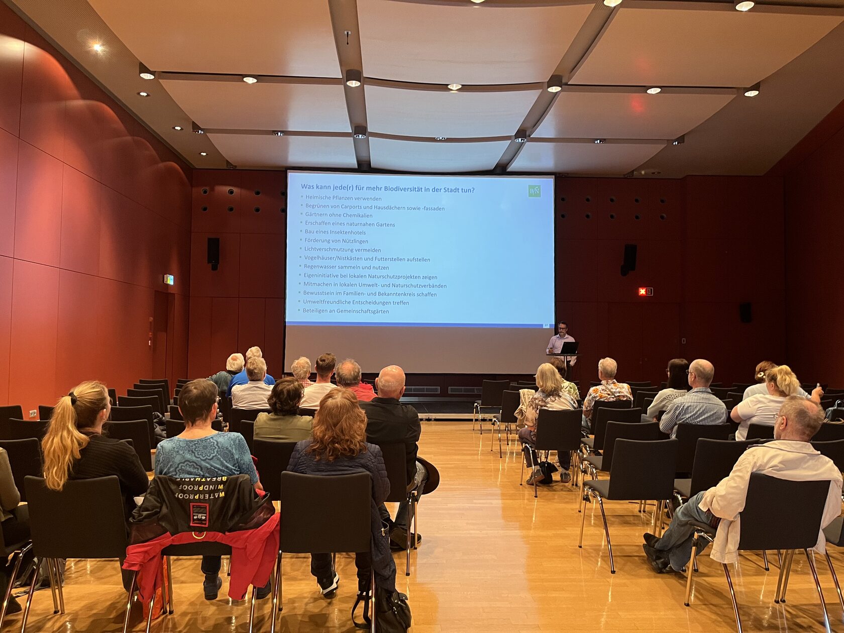 Veranstaltung in der Festhalle Wörth - Klimaanpassung Wörth am Rhein