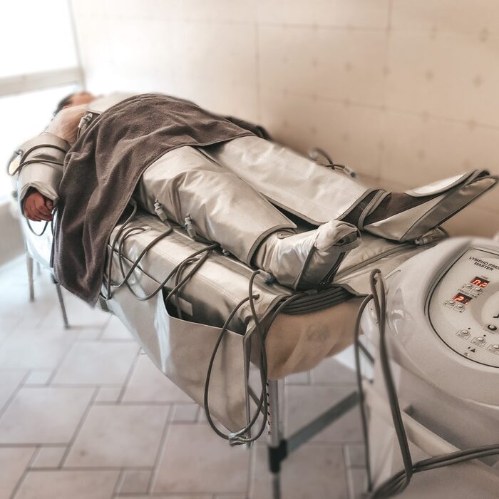 Пневмомассаж сжатым воздухом — мгновенное уменьшение объёмов в А.М Владимир