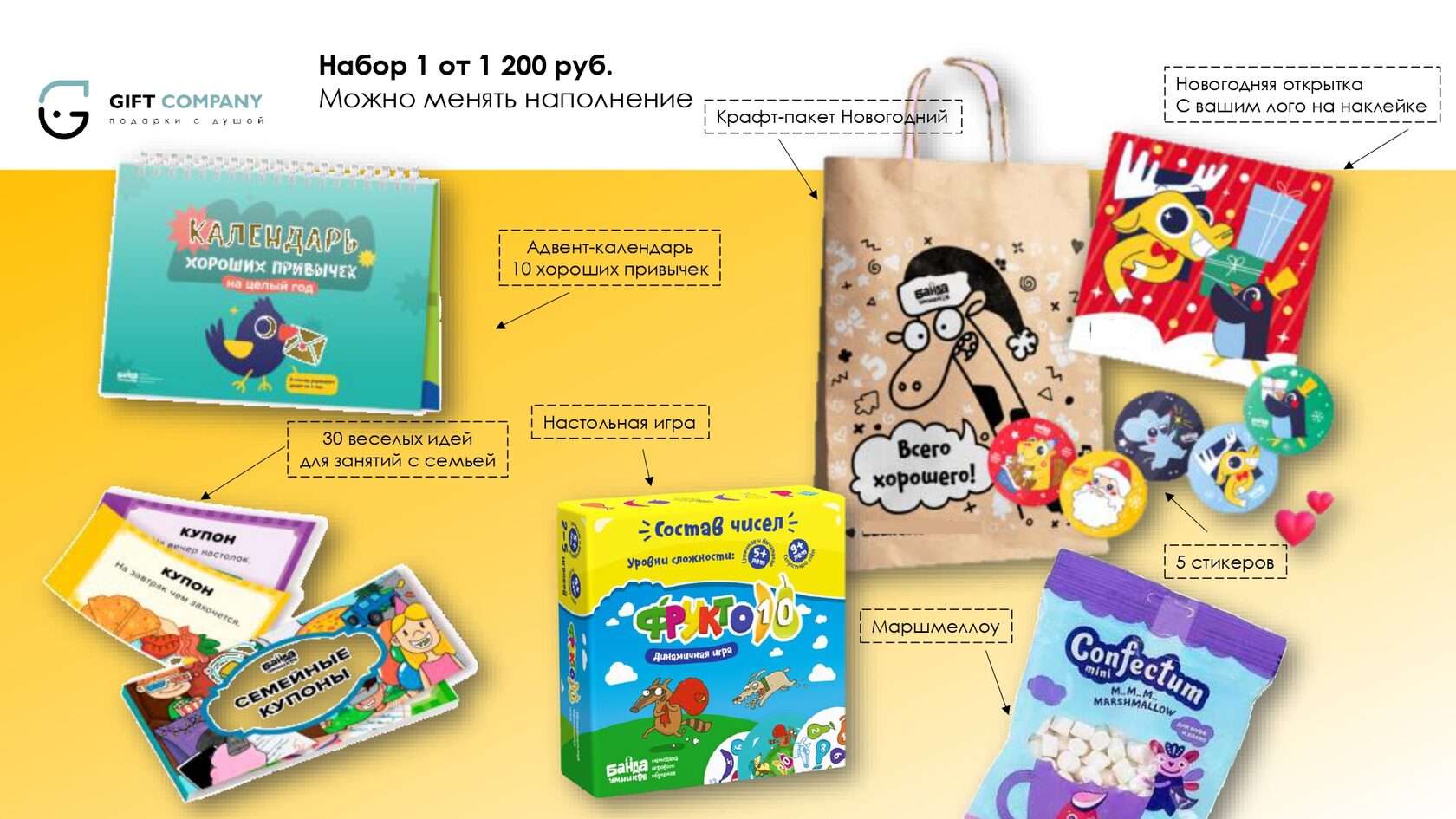 Буклет для выставки с фирменным стилем компании и QR-кодом