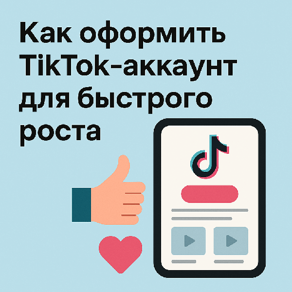 Как оформить TikTok-аккаунт