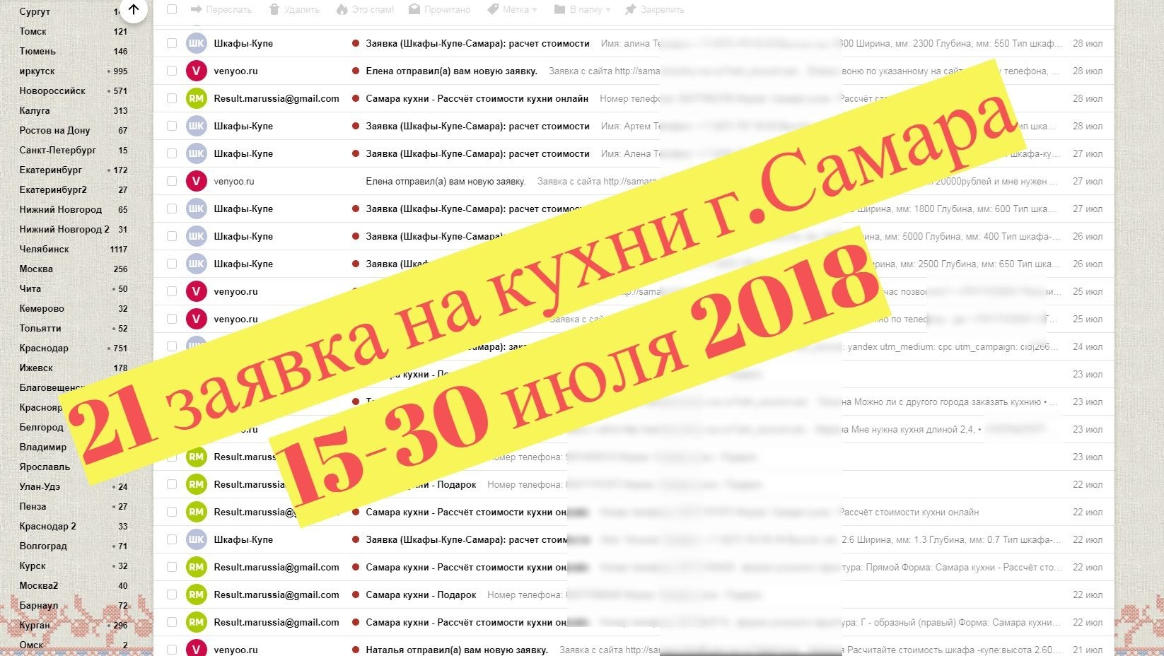 Самарский номер телефона