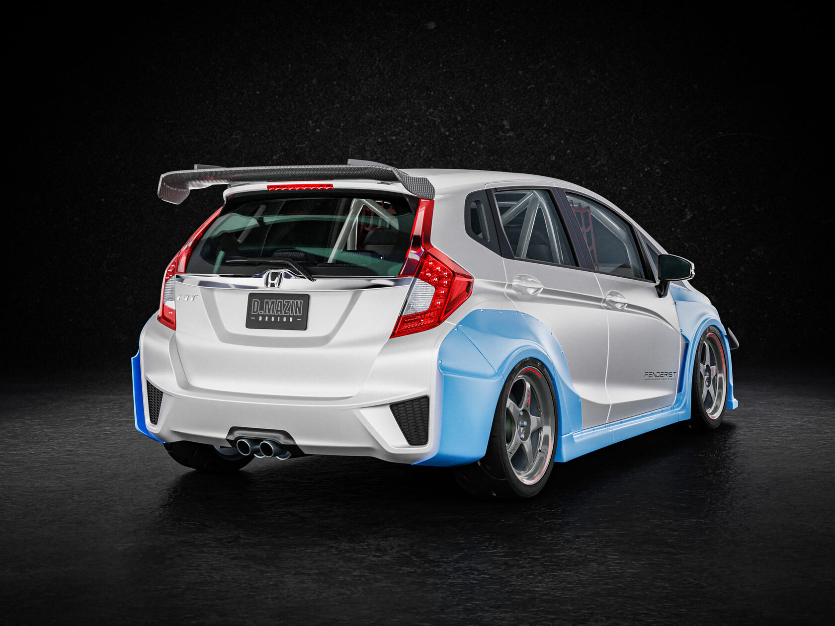 Nicely FIT'd: Tjin Edition's wide body Honda FIT