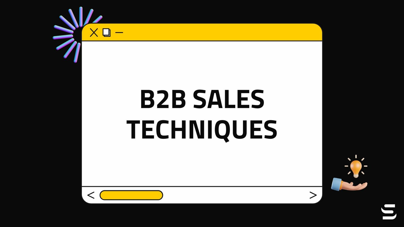 B2B Sales Techniques