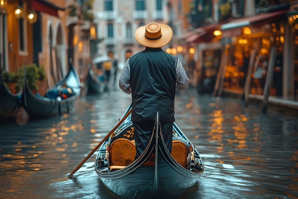 Италия. Гондольеры