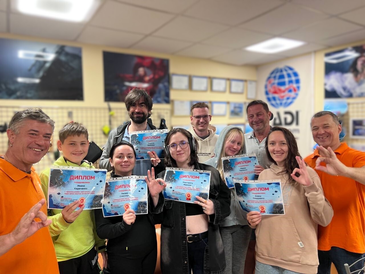 обучение дайвингу в Москве