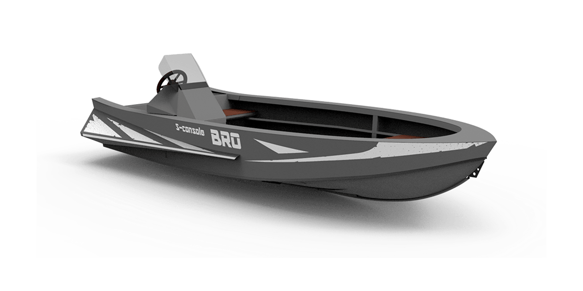 Консольная лодка BRO S 4.2
