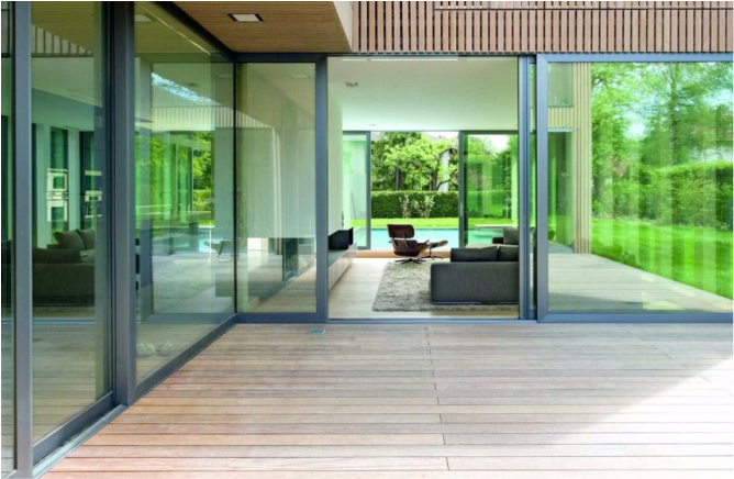 выход на террасу