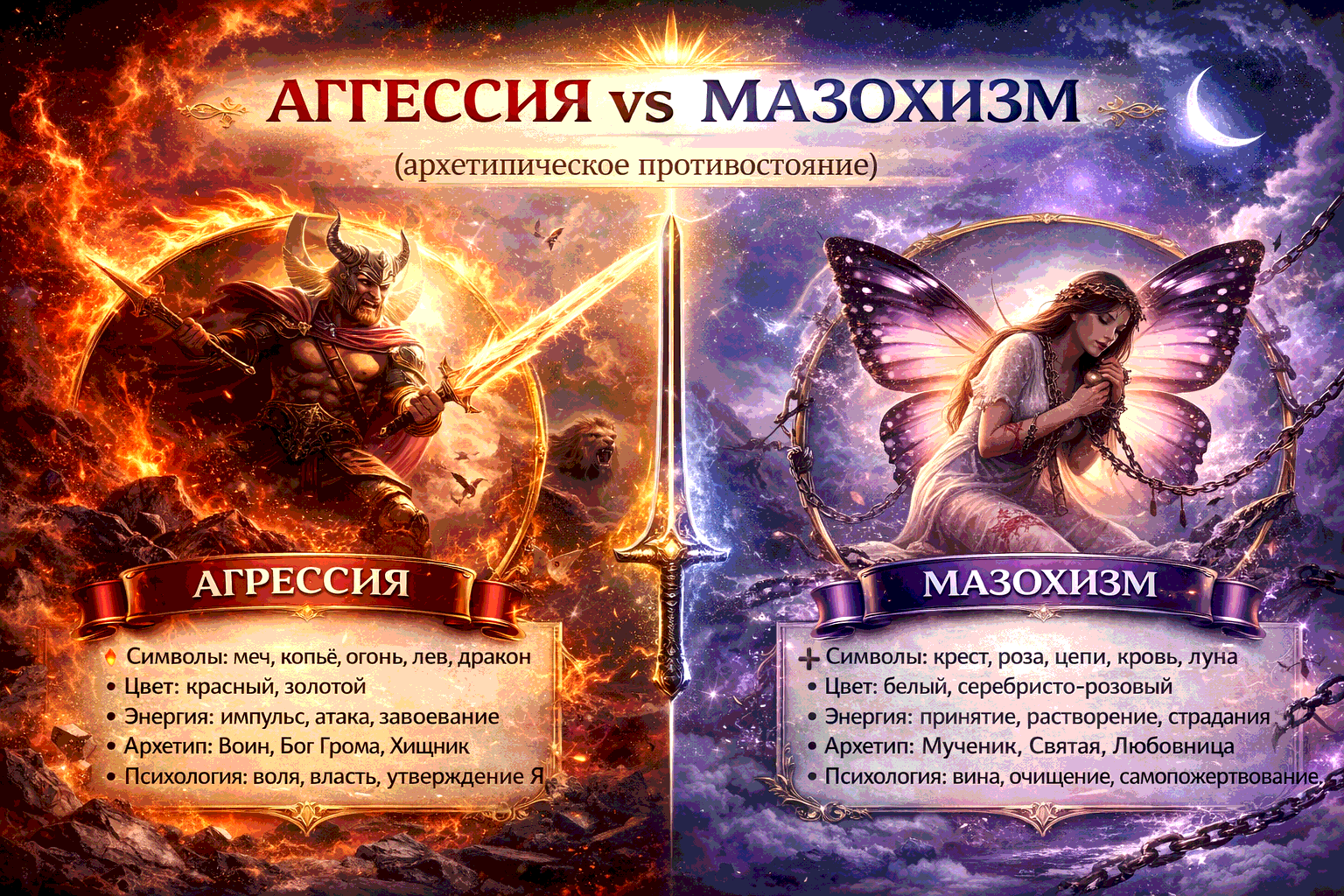 Агрессия или мазохизм