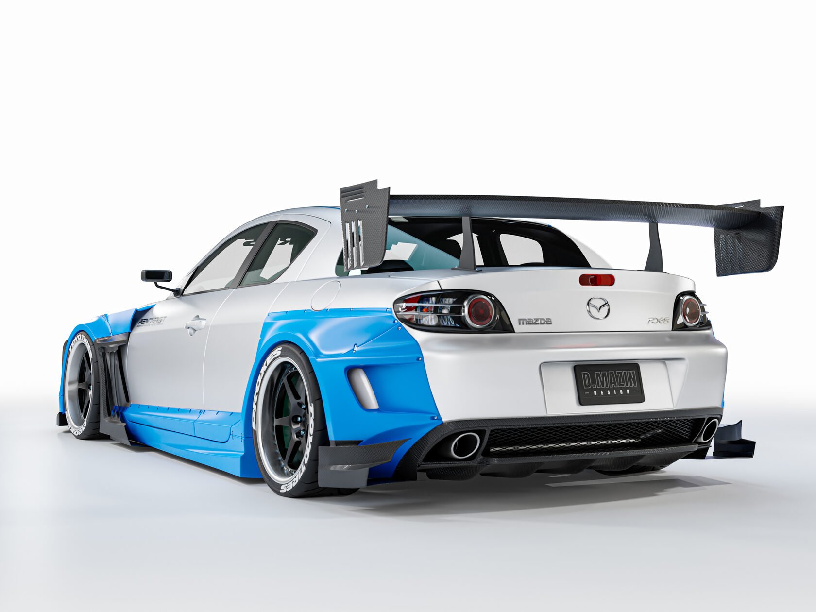 FENDERIST SPEC R Full kit / WIDE BODY KIT Mazda RX-8 2003-2008