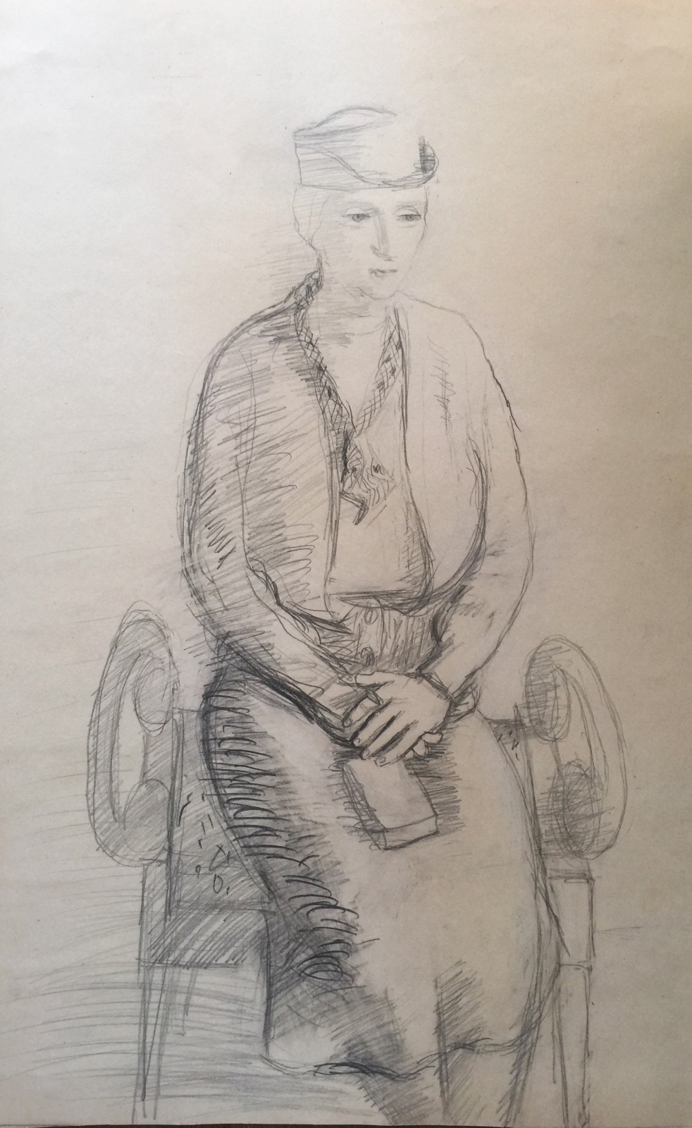 Рублёв Г.И. Портрет Евы. 1937
