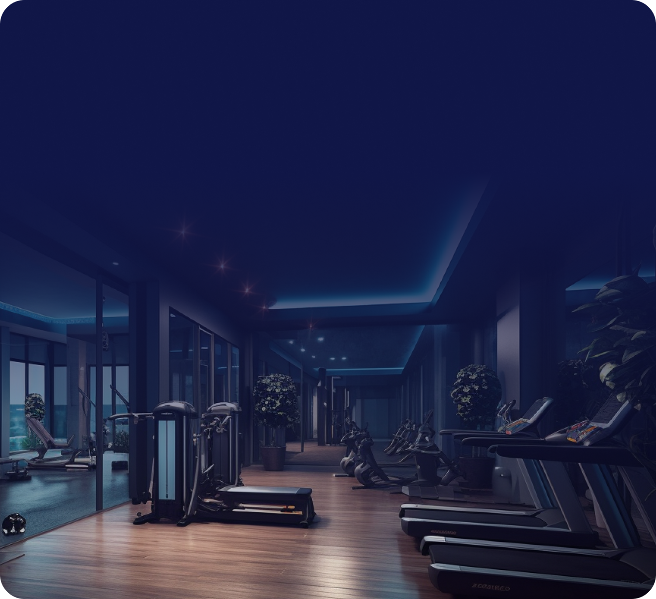 Беговые дорожки, фитнес по подписке